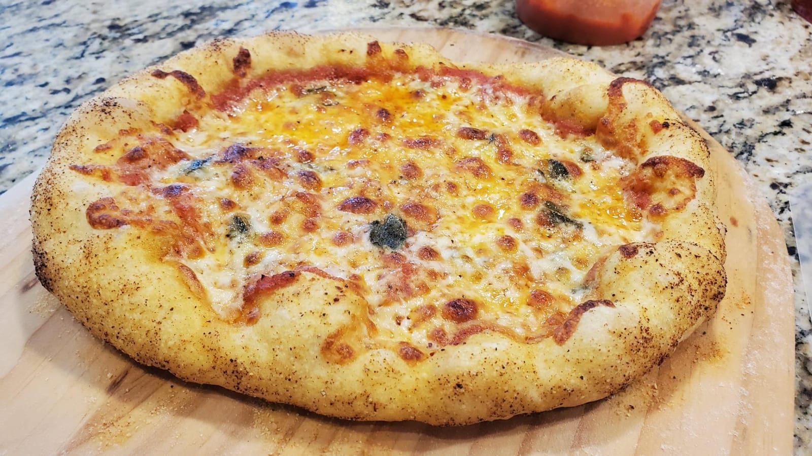 NerdChef Steel Stone - High Performance Pizza Baking | Made in USA (14.5