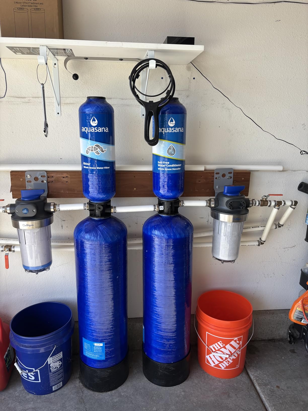 Aquasana Whole House Well Water Filter | 500K Gal | UV | EQ-Well-UV-PRO-AST customer photo 1