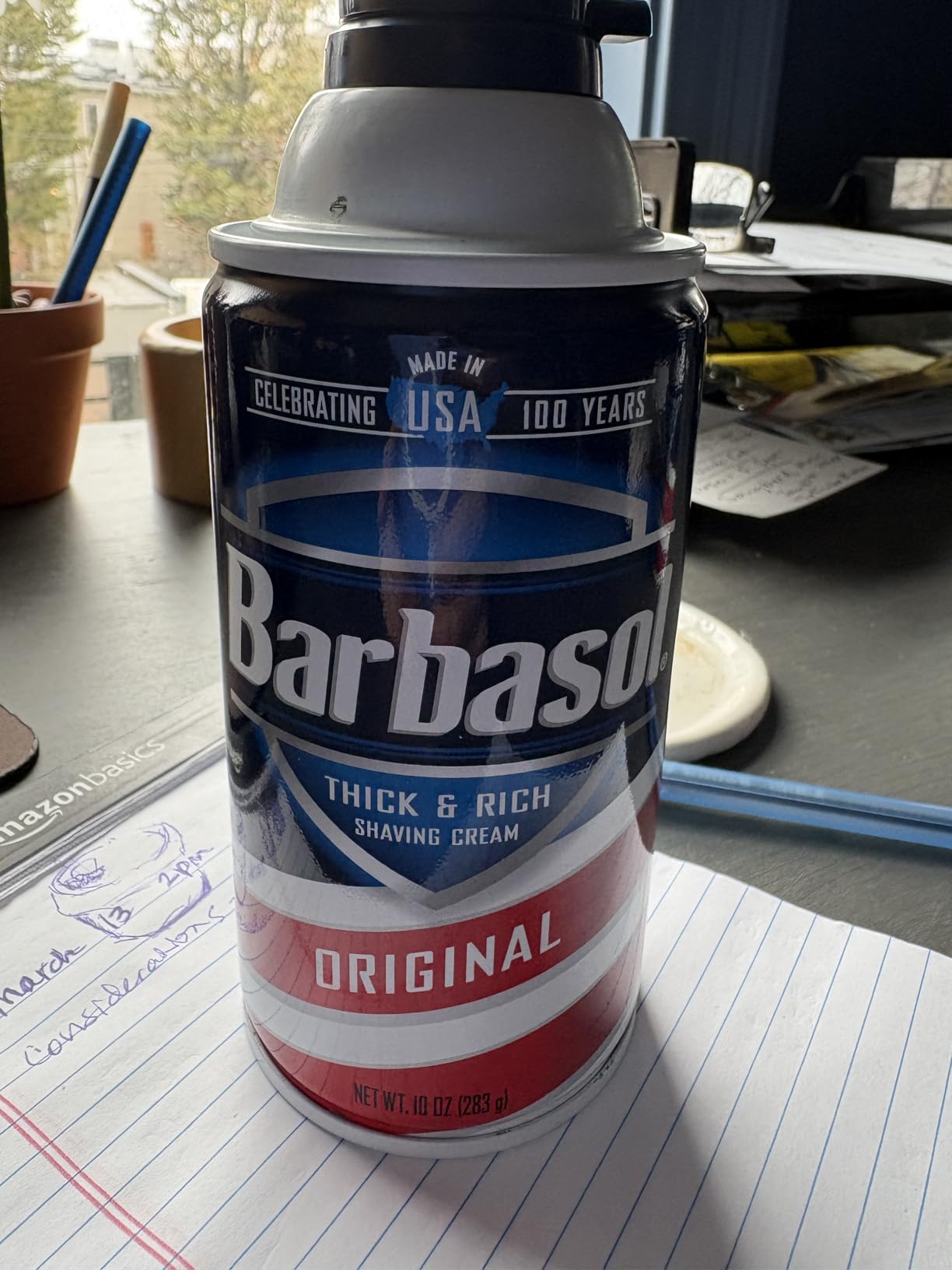 Barbasol Thick and Rich Shaving Cream, Original 10 oz (Pack of 2) customer photo 1