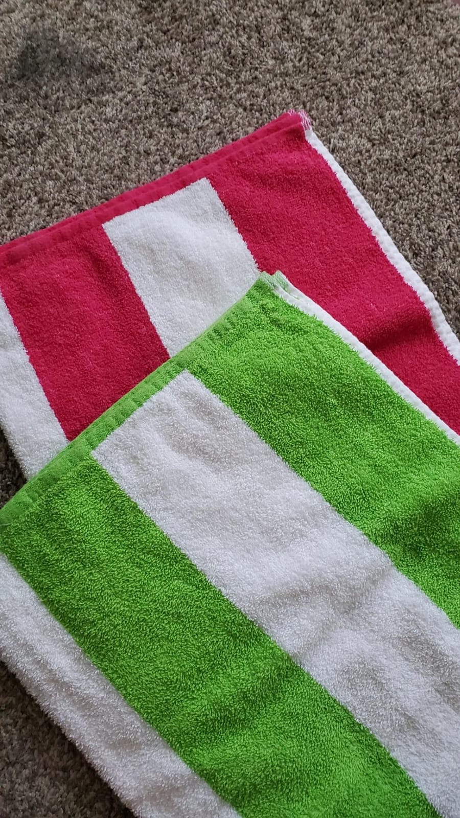 Ben Kaufman Terry Cabana Striped Towels - Oversized Towel for Beach & Pool - Soft Cotton Towels with Absorbent Design - Striped Beach & Pool Towels for Adults & Kids - 6 Pack customer photo 2