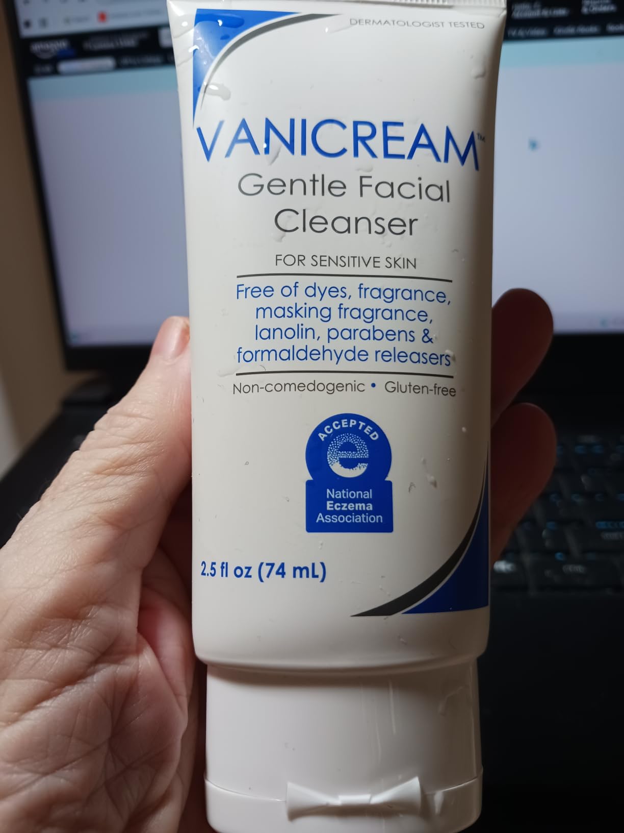Vanicream Gentle Facial Cleaner, pH-Balanced Face Wash, 8 Fl Oz customer photo 2