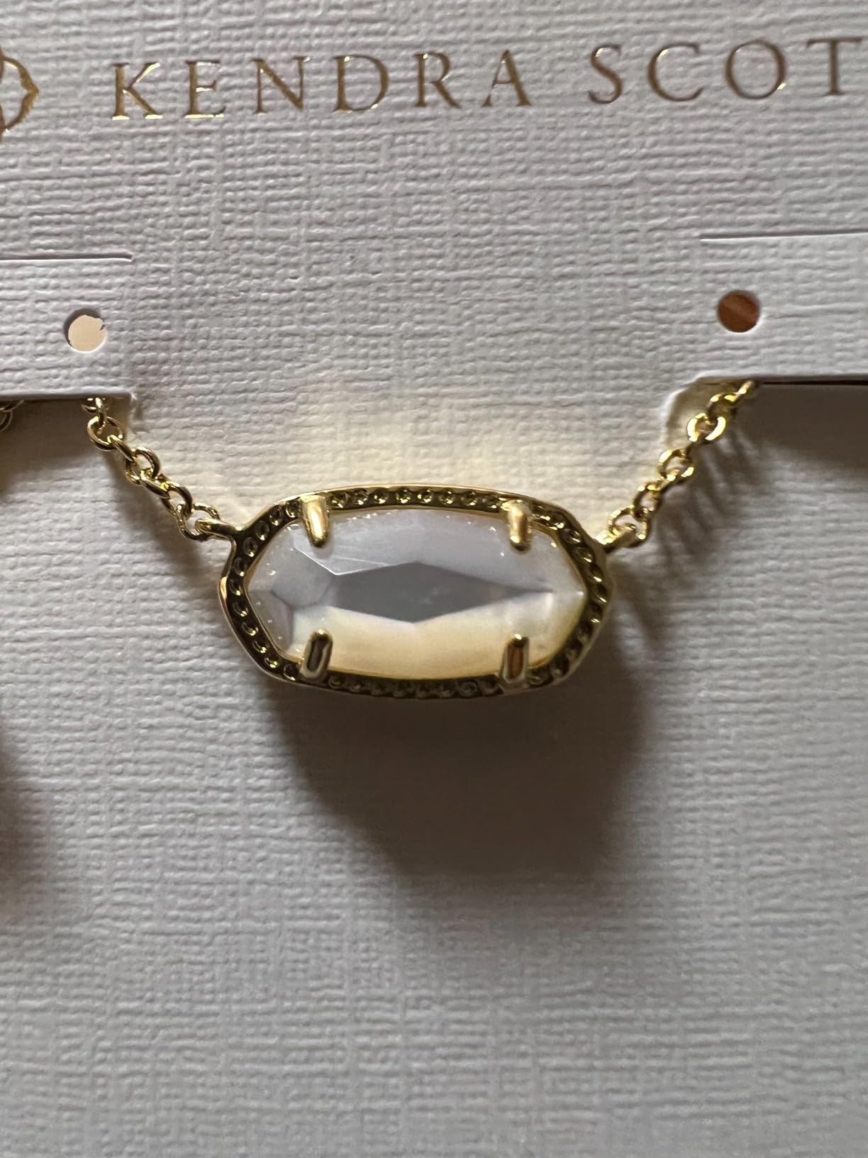 Kendra Scott Elisa Pendant Necklace for Women, Fashion Jewelry, 14k Gold-Plated customer photo 1