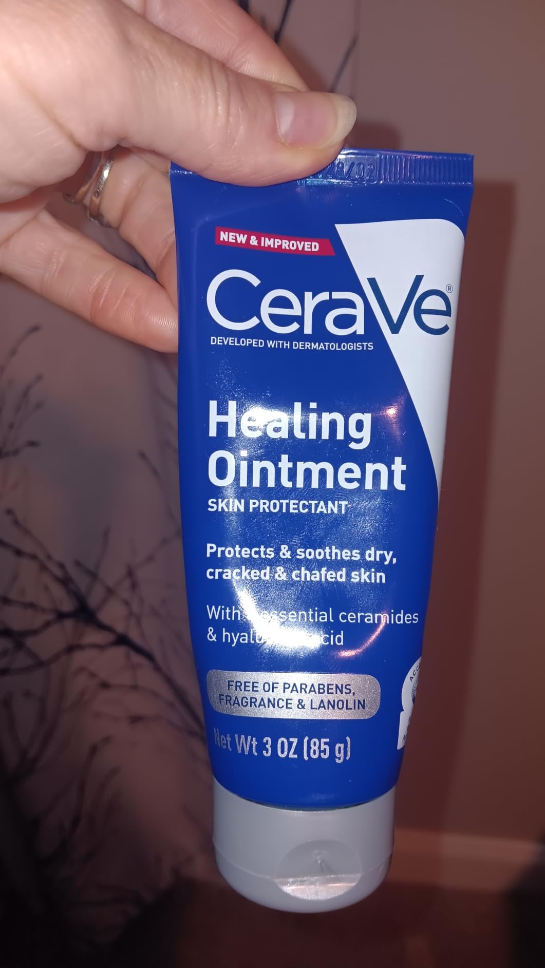 CeraVe Healing Ointment, Hyaluronic Acid Skin Protectant for Dry Skin, 12oz customer photo 2