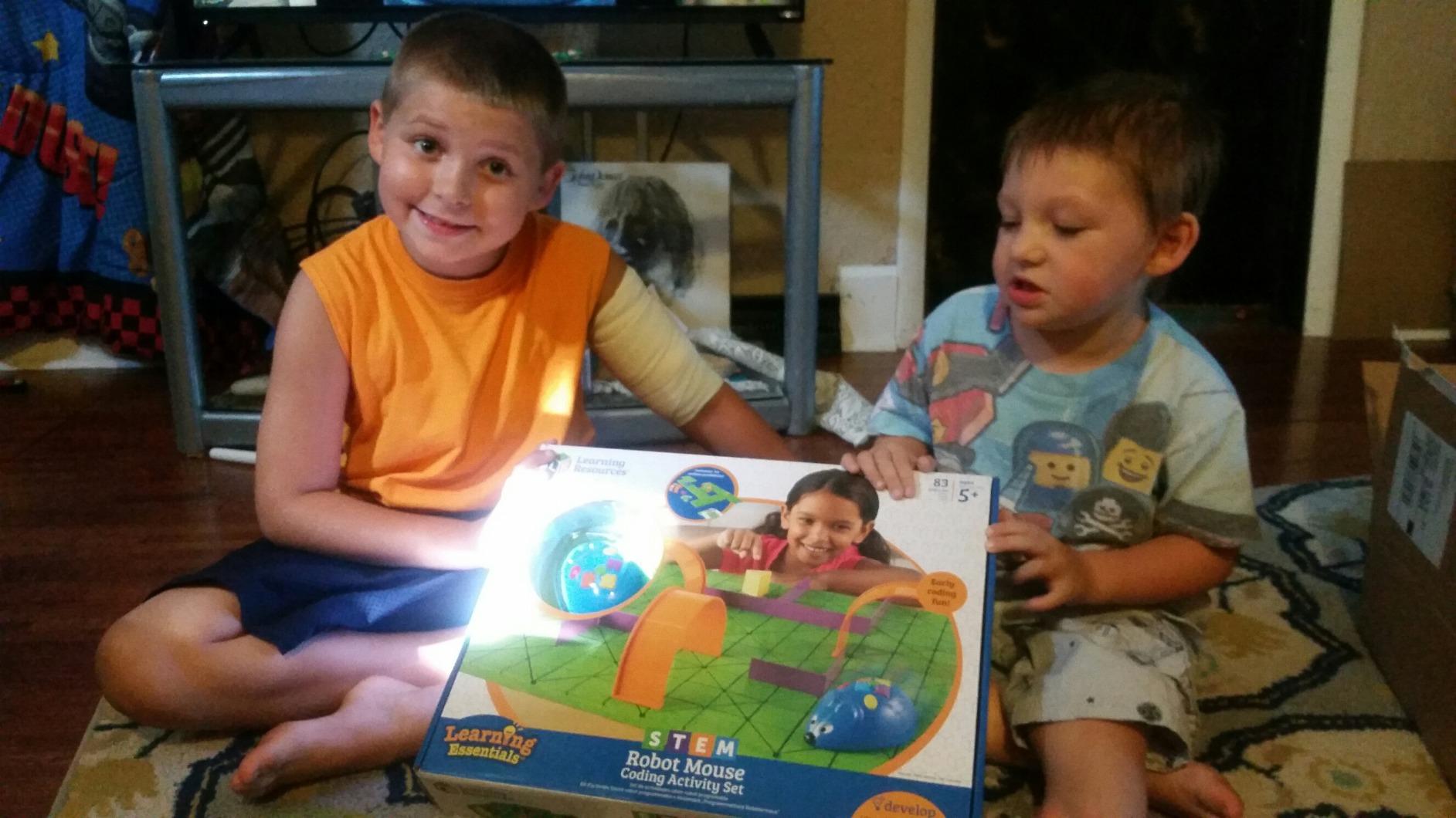 Learning Resources Code & Go Robot Mouse Activity Set customer photo 2