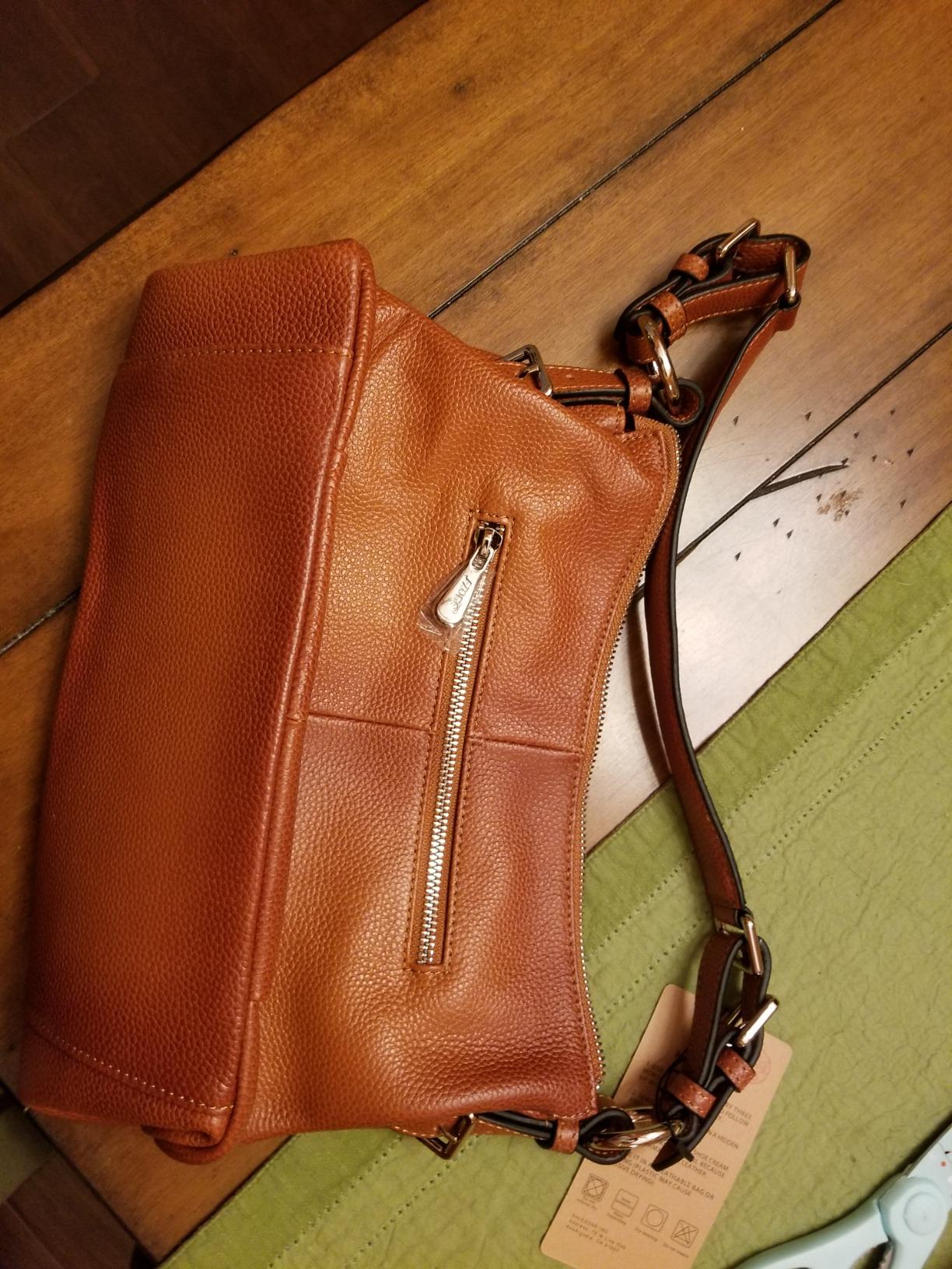 S-ZONE Leather Purses for Women Shoulder Bag Hobo Top-handle Handbag customer photo 2