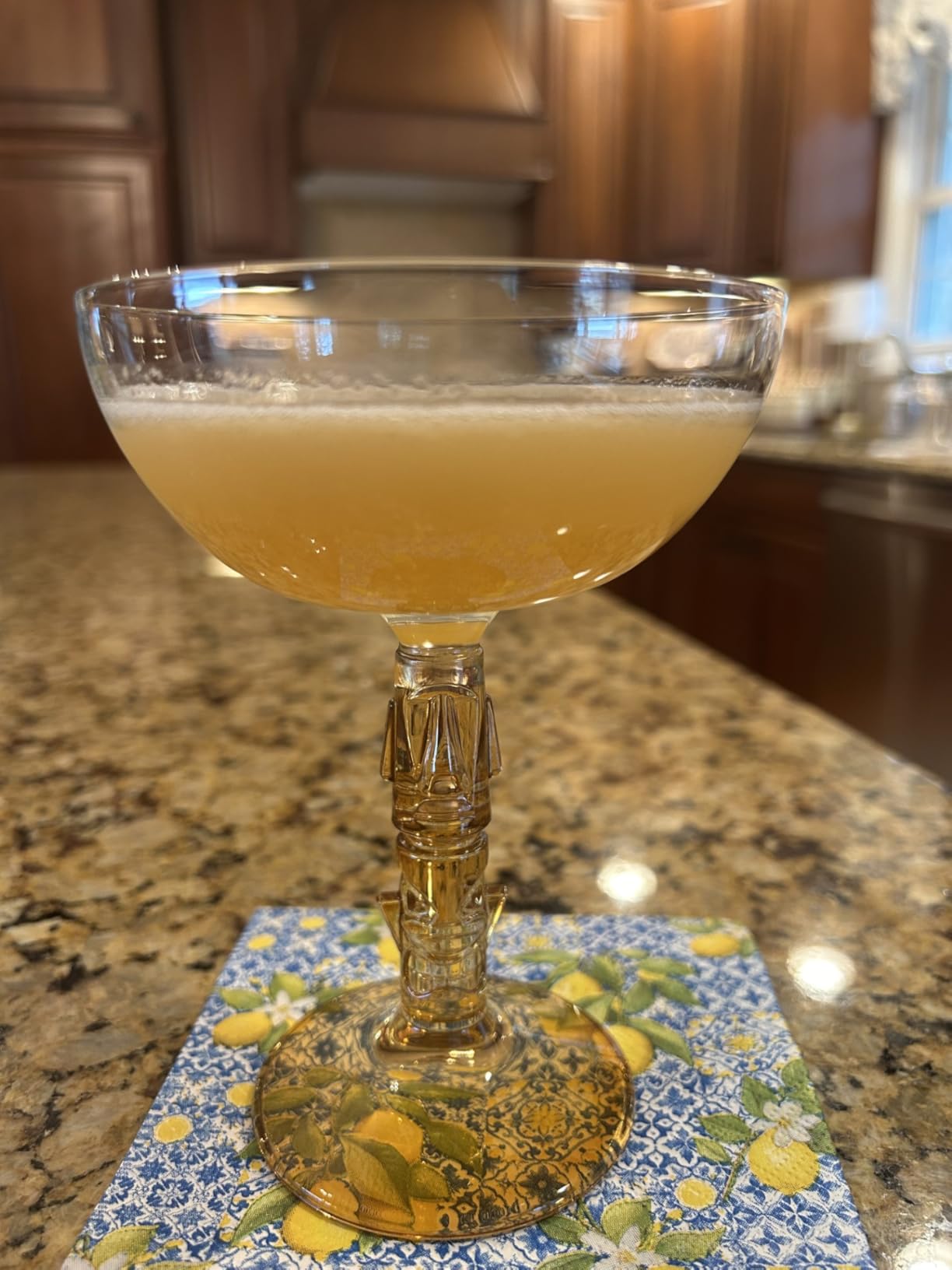 Libbey Capone Coupe Cocktail Glasses, Vintage Style, Diamond Cut Coupe Martini Glasses Set of 4, Traditional Cocktail Glass Set, Champagne Glasses customer photo 1