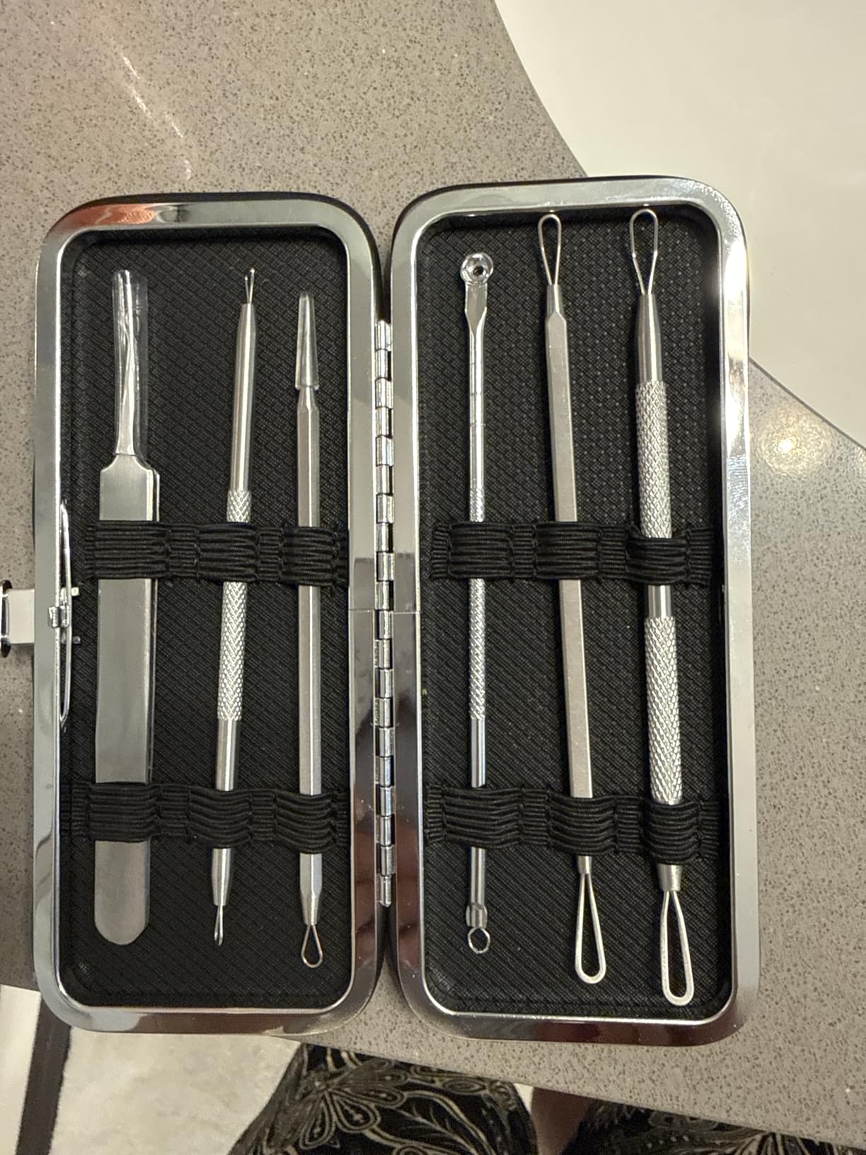 JPNK Blackhead Remover Comedone Extractor Acne Removal Kit.. customer photo 1