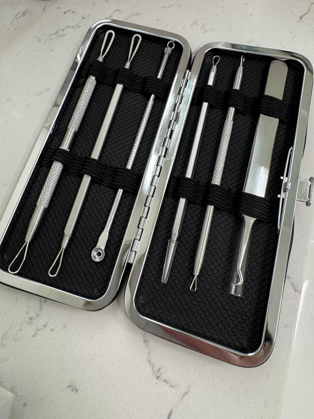 JPNK Blackhead Remover Comedone Extractor Acne Removal Kit.. customer photo 2