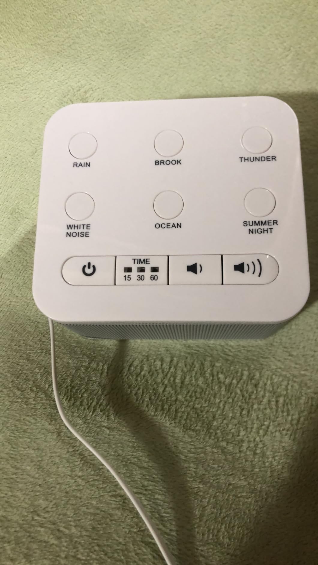 Big Red Rooster White Noise Machine for Baby Sleep, Portable Sound Machine customer photo 2