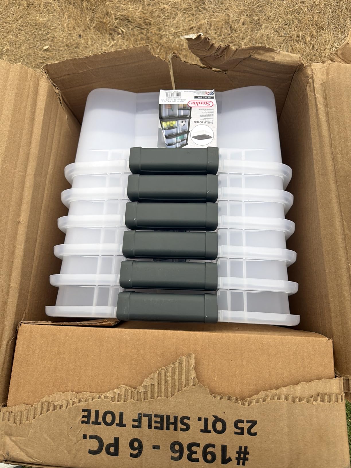 Sterilite 5 Shelf Unit, Heavy-Duty Plastic Storage & Utility Shelving Rack customer photo 2