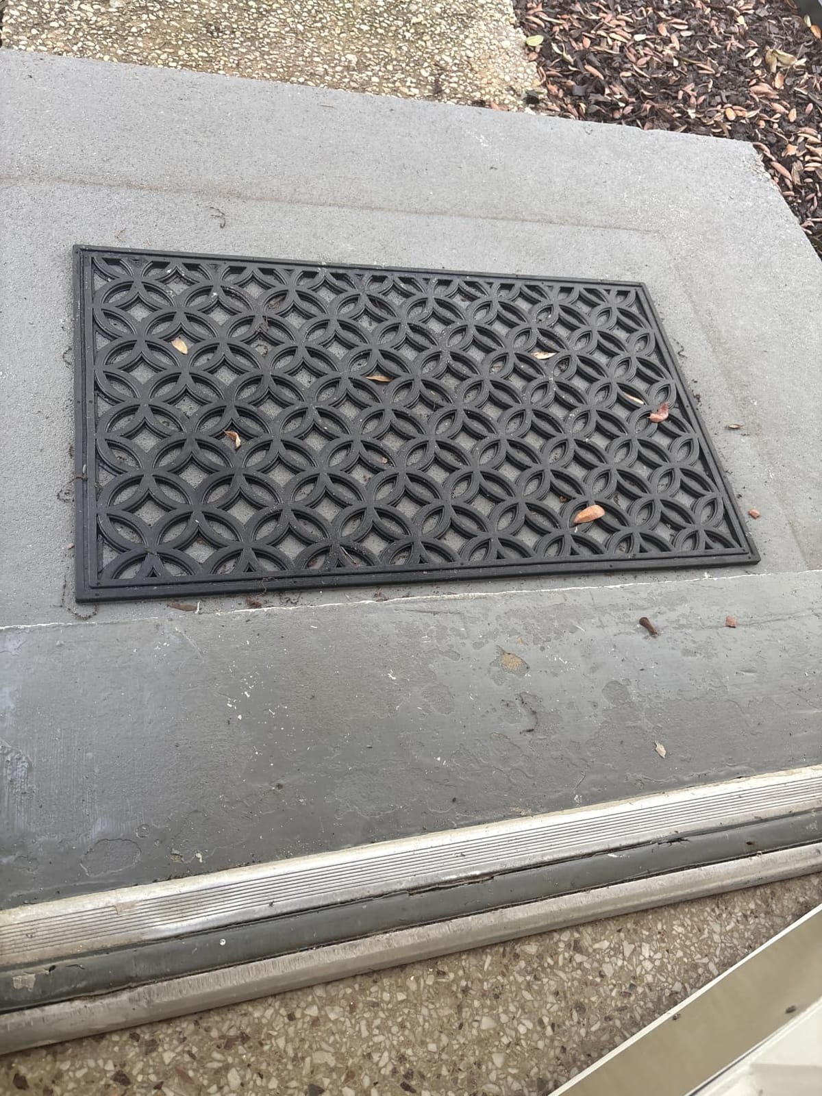 DII Rubber Doormats Collection All Weather, 18x30, Scroll customer photo 2