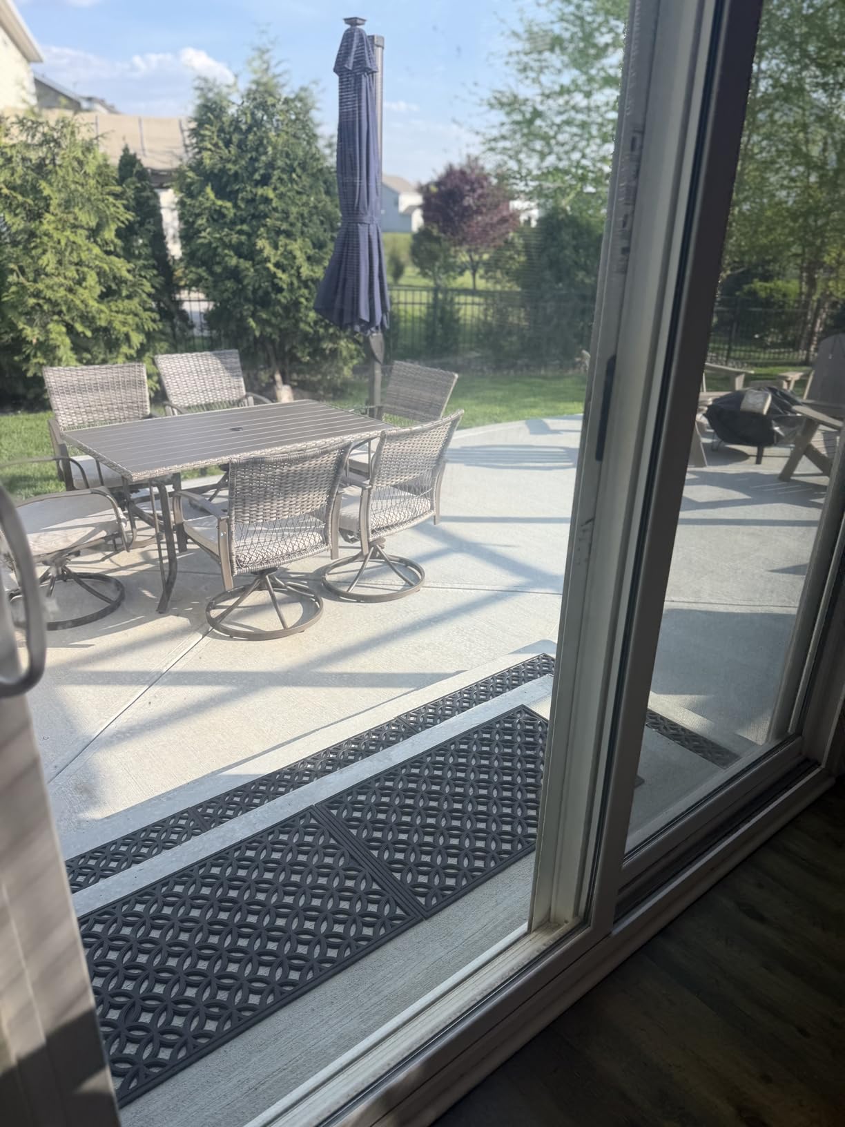 DII Rubber Doormats Collection All Weather, 18x30, Lattice customer photo 1