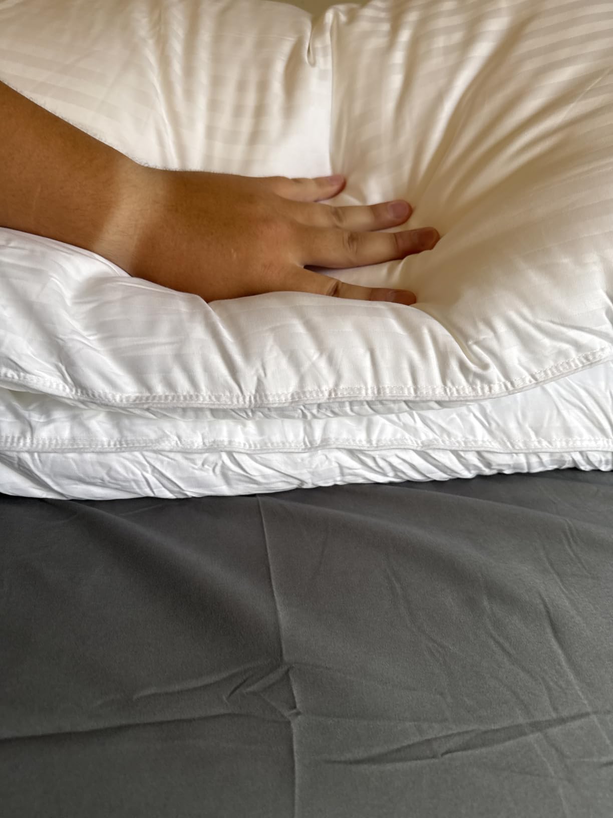 Beckham Hotel Collection Bed Pillows Standard/Queen Size Set of 2 customer photo 2