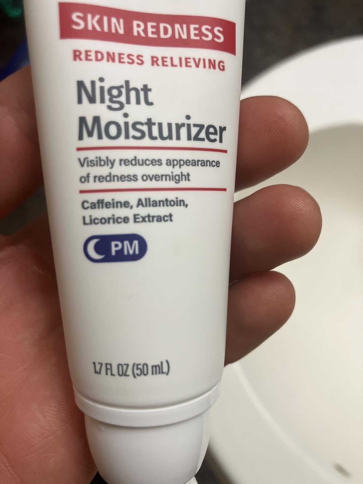 Cetaphil Redness Relieving Night Cream Face Moisturizer, 1.7oz customer photo 2