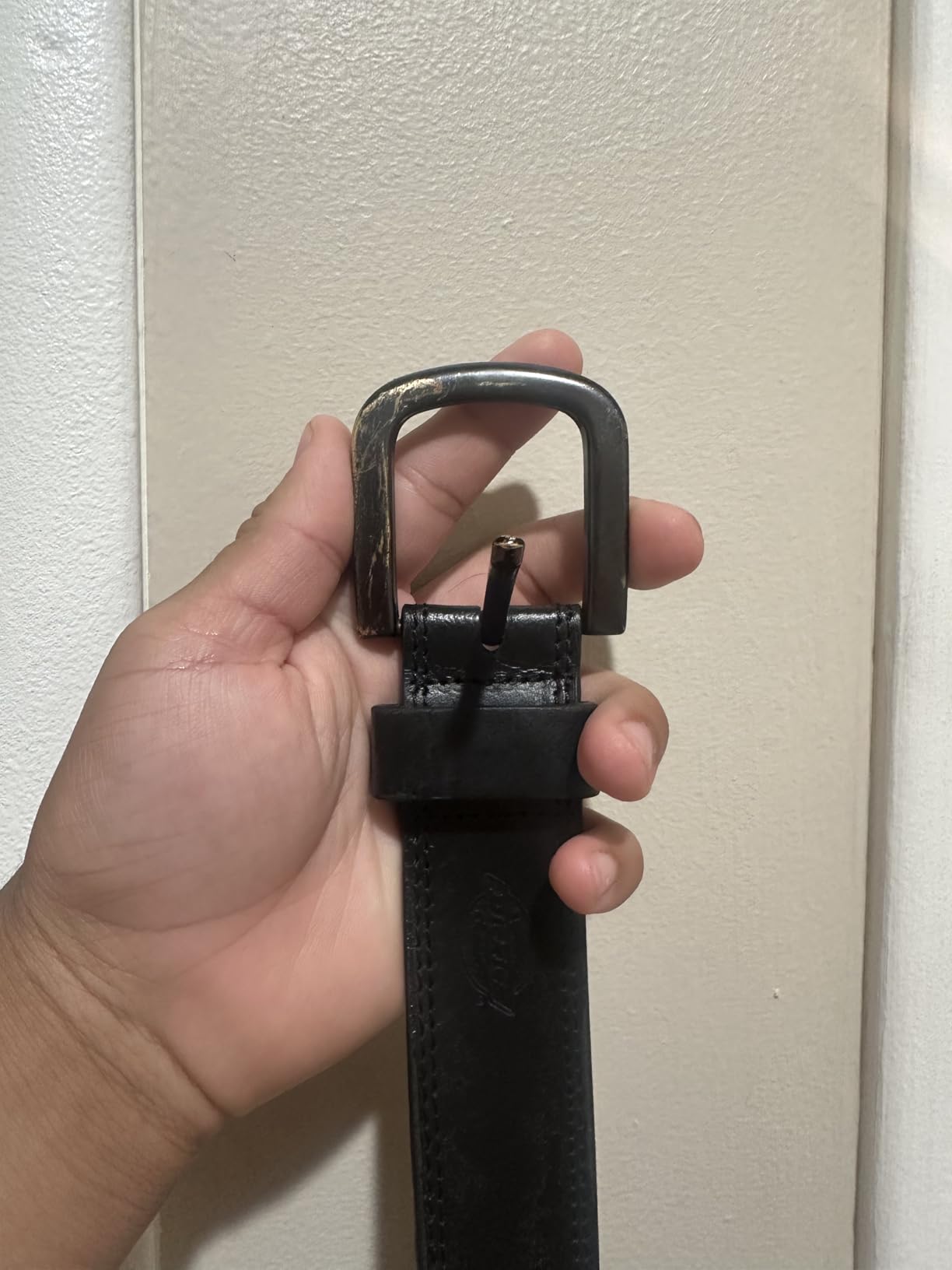 Dickies Men's Genuine Leather Work Casual Belt customer photo 2