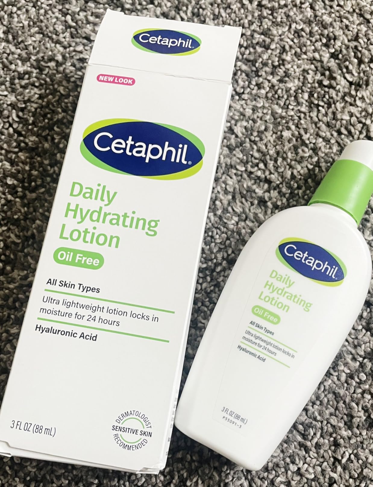 Cetaphil Daily Hydrating Face Lotion, Hyaluronic Acid, 3oz customer photo 2