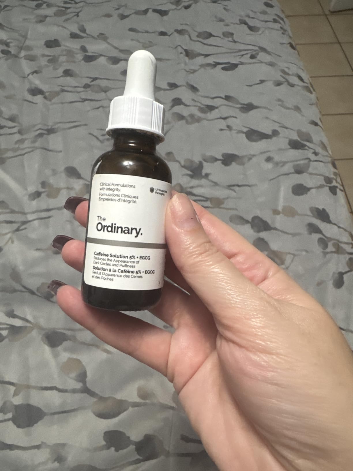 The Ordinary Caffeine Solution 5% + EGCG Eye Serum, Depuffing Eye Serum for Dark Circles and Tired Eyes customer photo 1