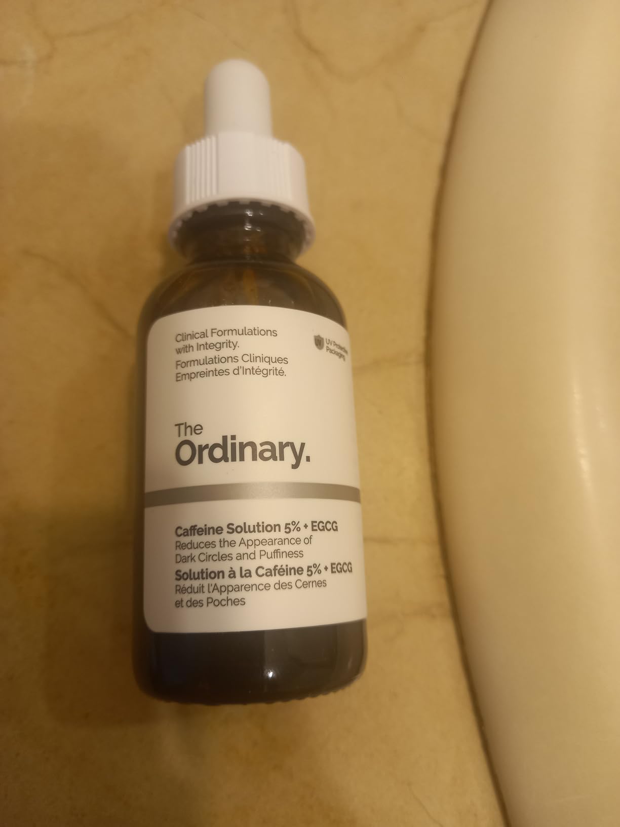 The Ordinary Caffeine Solution 5% + EGCG Eye Serum, Depuffing Eye Serum for Dark Circles and Tired Eyes customer photo 2