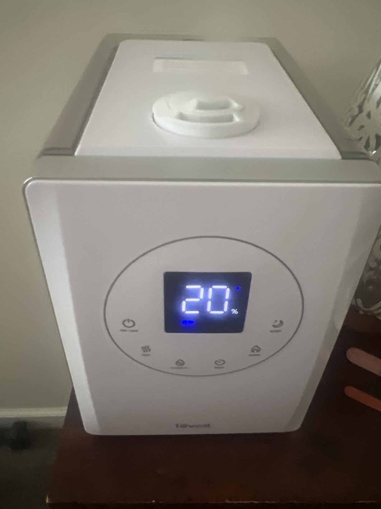 Levoit Humidifiers for Bedroom Large Room Home, Warm and Cool Mist, White customer photo 2
