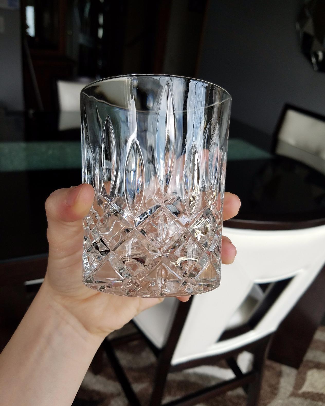 Astor Men's Bar Vintage Crystal Whiskey Tumbler, 2-Piece Set (Gift Box) customer photo 2