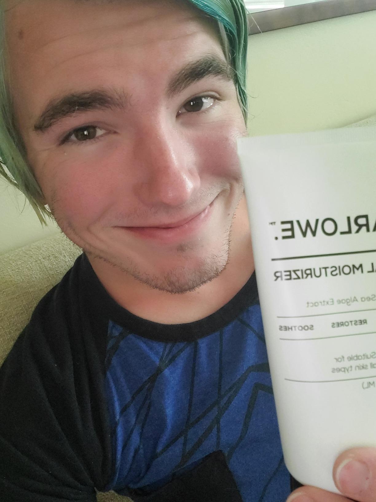 MARLOWE. Facial Moisturizer for Men, Non-Greasy Daily Face Lotion, 6 oz customer photo 2