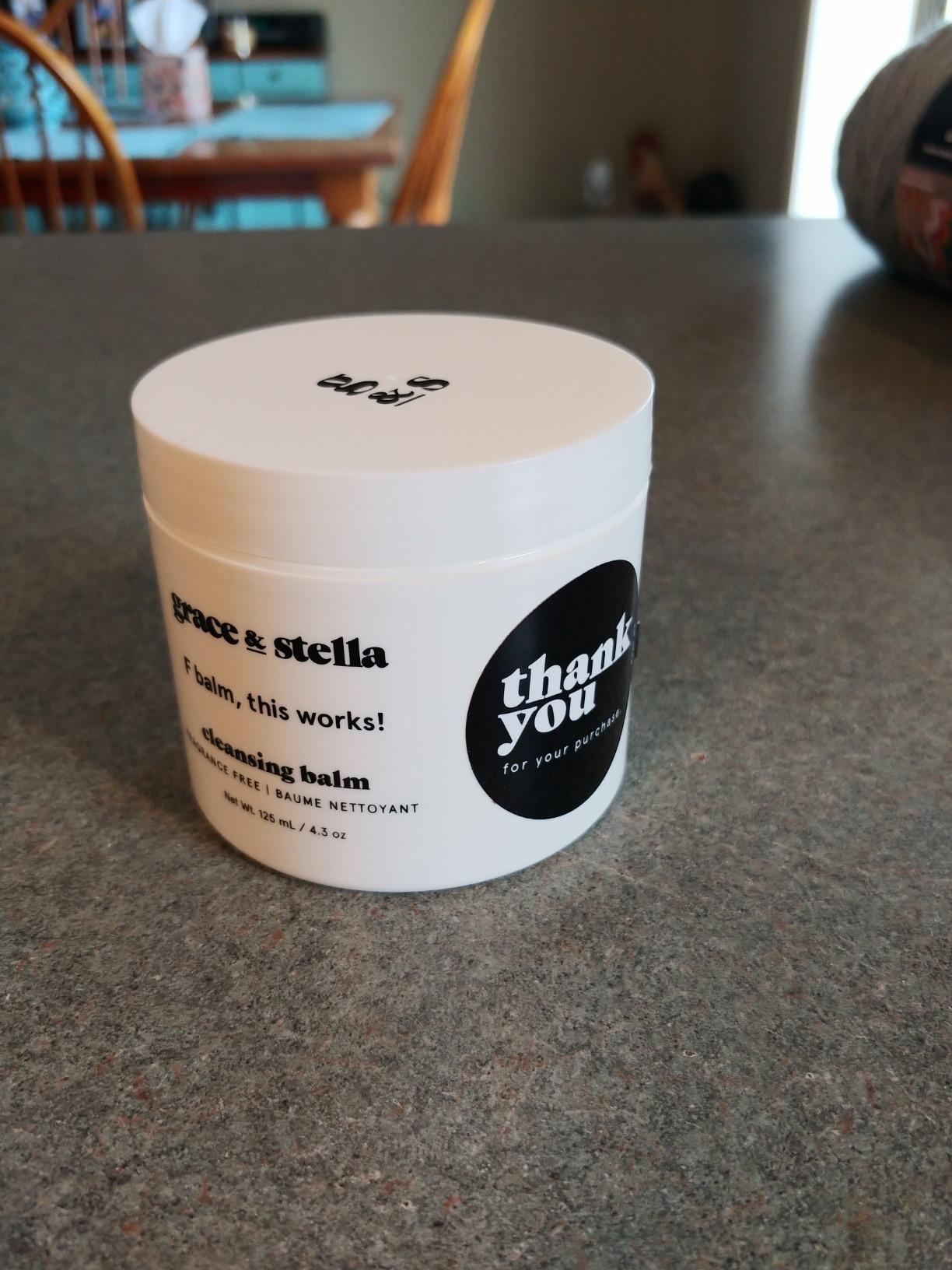 grace & stella Makeup Remover Cleansing Balm - Hydrating Facial Cleanser customer photo 2