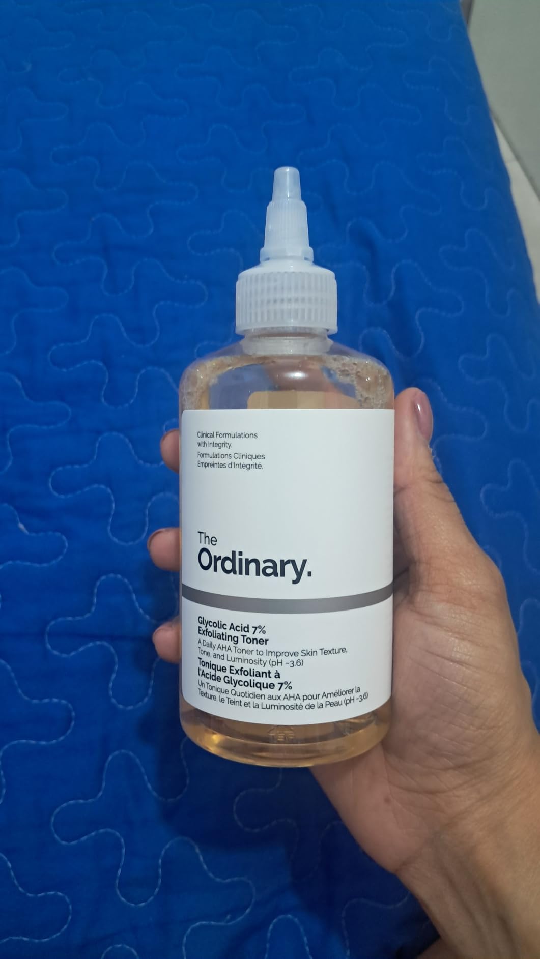 The Ordinary Glycolic Acid 7% Exfoliating Toner, Brightening and Smoothing Daily Toner for More Even-Looking Skin Tone customer photo 2