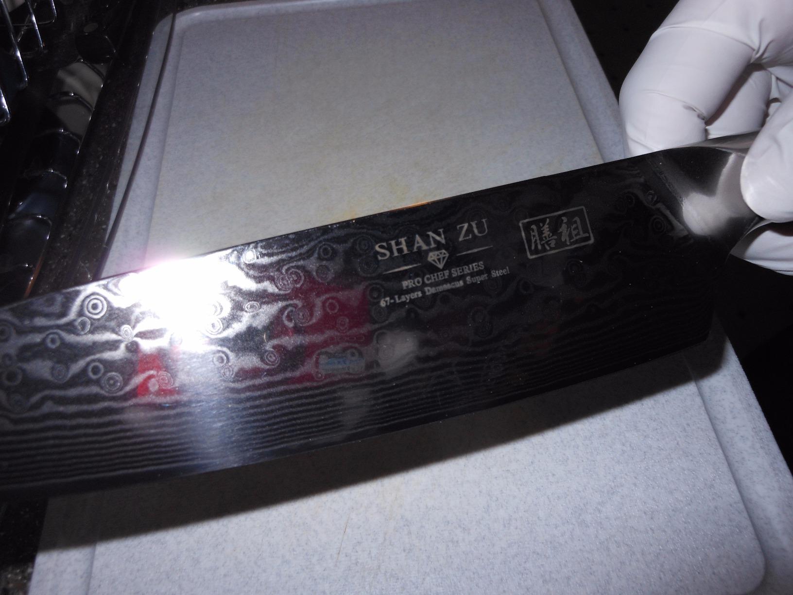 SHAN ZU Chef Knife 8 Inch Japanese Steel Damascus Kitchen Knife customer photo 1
