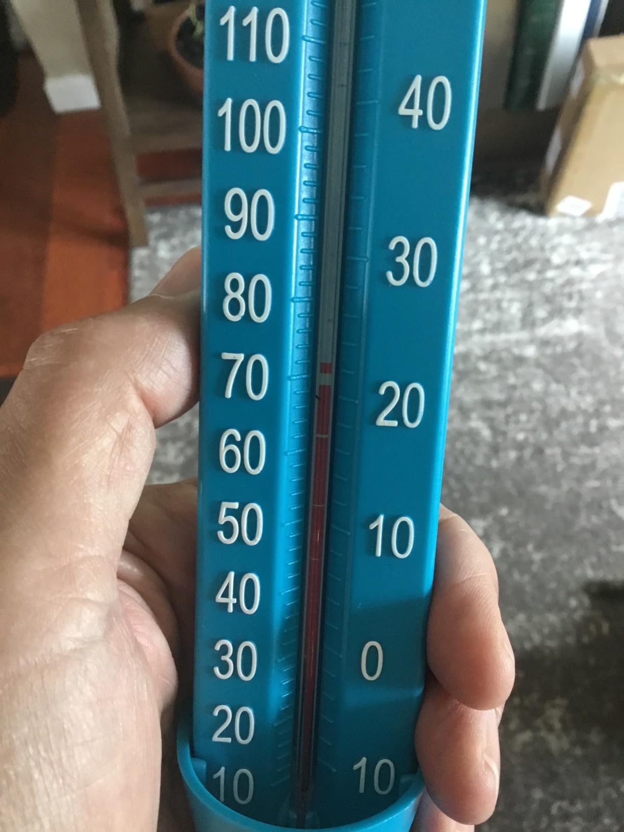 U.S. Pool Supply Scoop Pool Thermometer with Jumbo Easy to Read Temperature customer photo 2