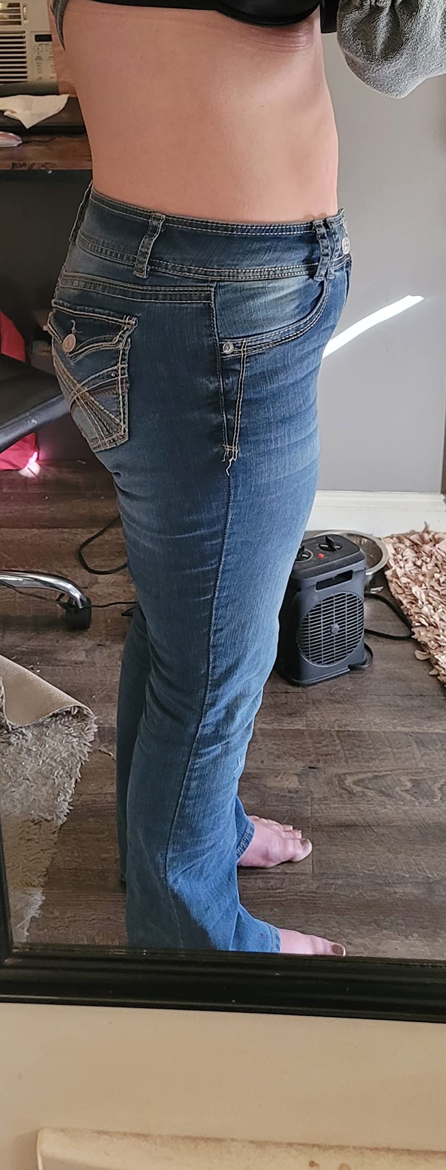 WallFlower Luscious Curvy Bootcut Jeans for Women, Sizes 0-24 customer photo 2