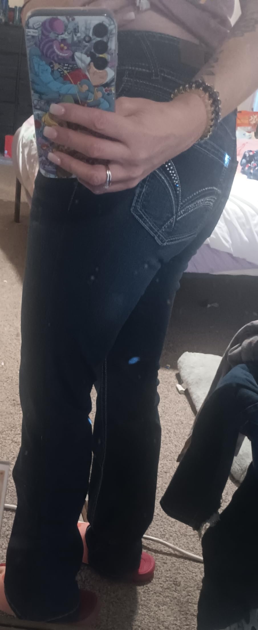WallFlower Luscious Curvy Bootcut Jeans for Women, Sizes 0-24 customer photo 1