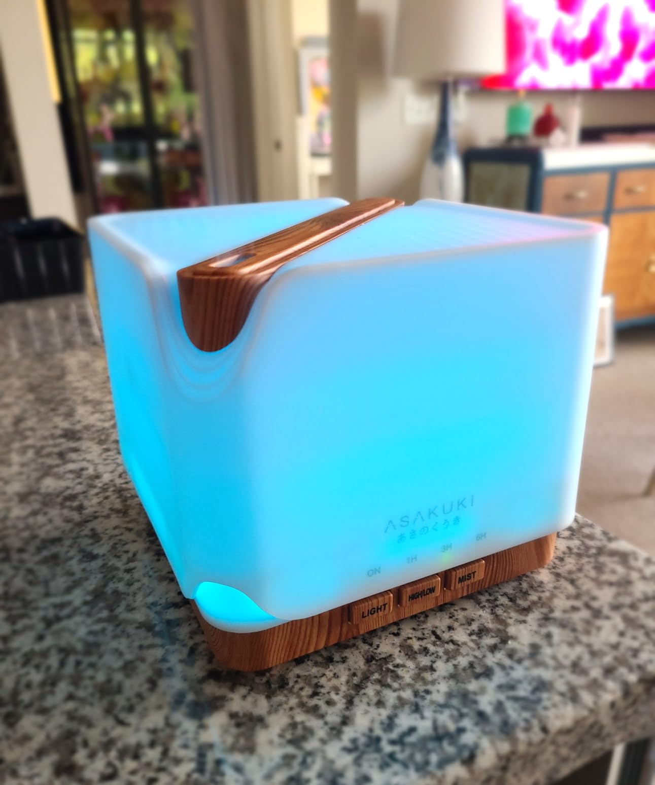 ASAKUKI Essential Oil Diffuser for Home Large 700 ml Humidifier customer photo 1