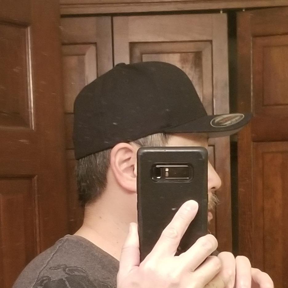 Flexfit/Yupoong Men's Cotton Twill Fitted Cap customer photo 1