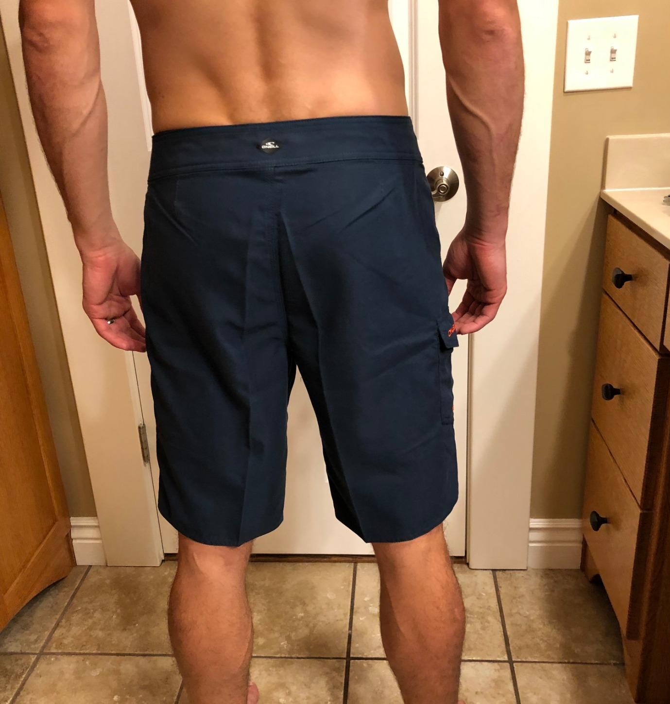 O'NEILL Men's 21 Inch Solid Boardshorts-Water Resistant Swim Trunks for Men with Quick Dry Stretch Fabric and Pockets customer photo 1