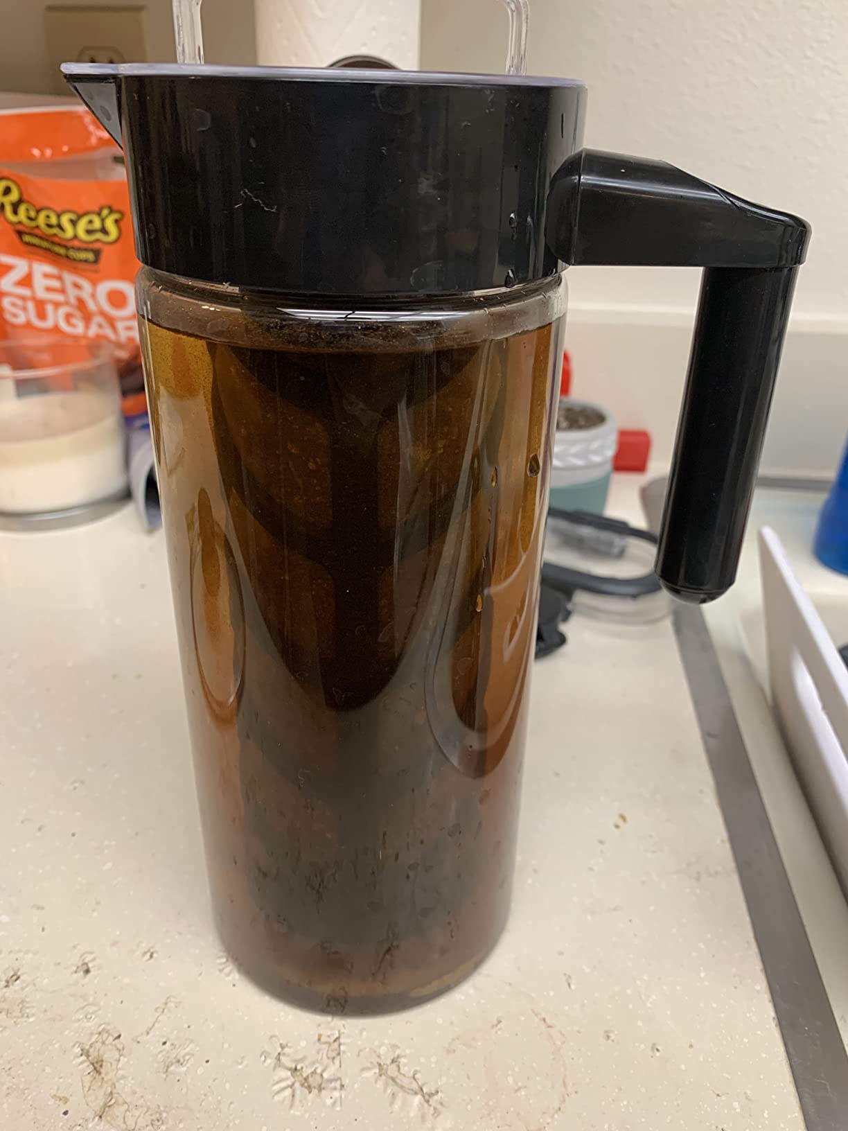 Mixpresso Cold Brew Coffee Maker, 44 Oz Glass Cold Brew Pitcher with Filter customer photo 1