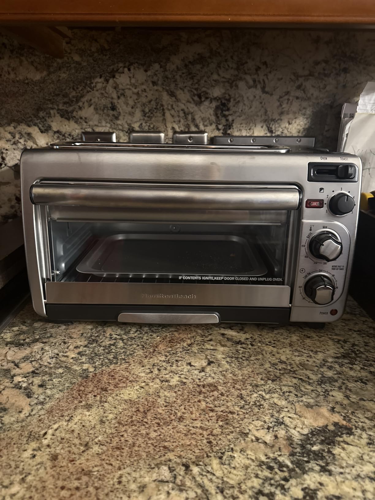 Hamilton Beach 2-in-1 Countertop Toaster Oven and Long Slot 2 Slice Toaster customer photo 1