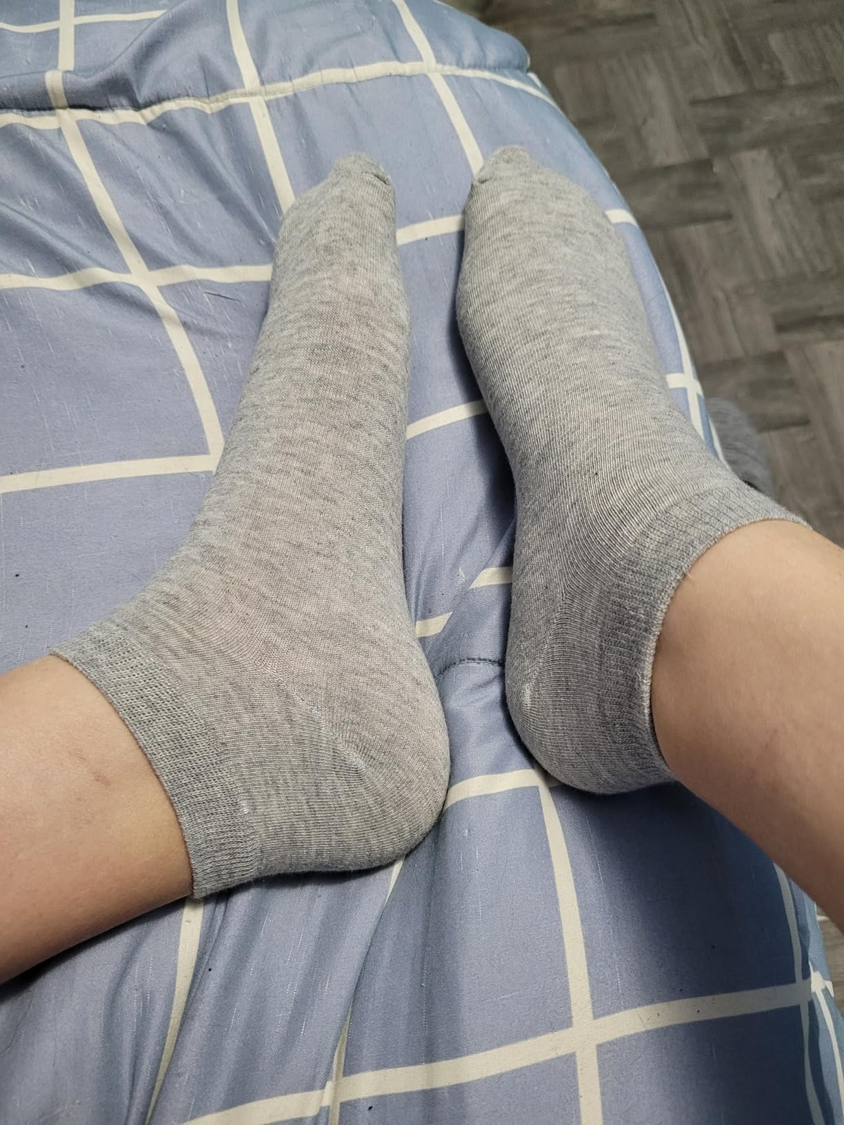 CHARKING 8 Pairs Ankle Socks for Women - Non Slip Cotton No Show Low Cut Casual Socks customer photo 2