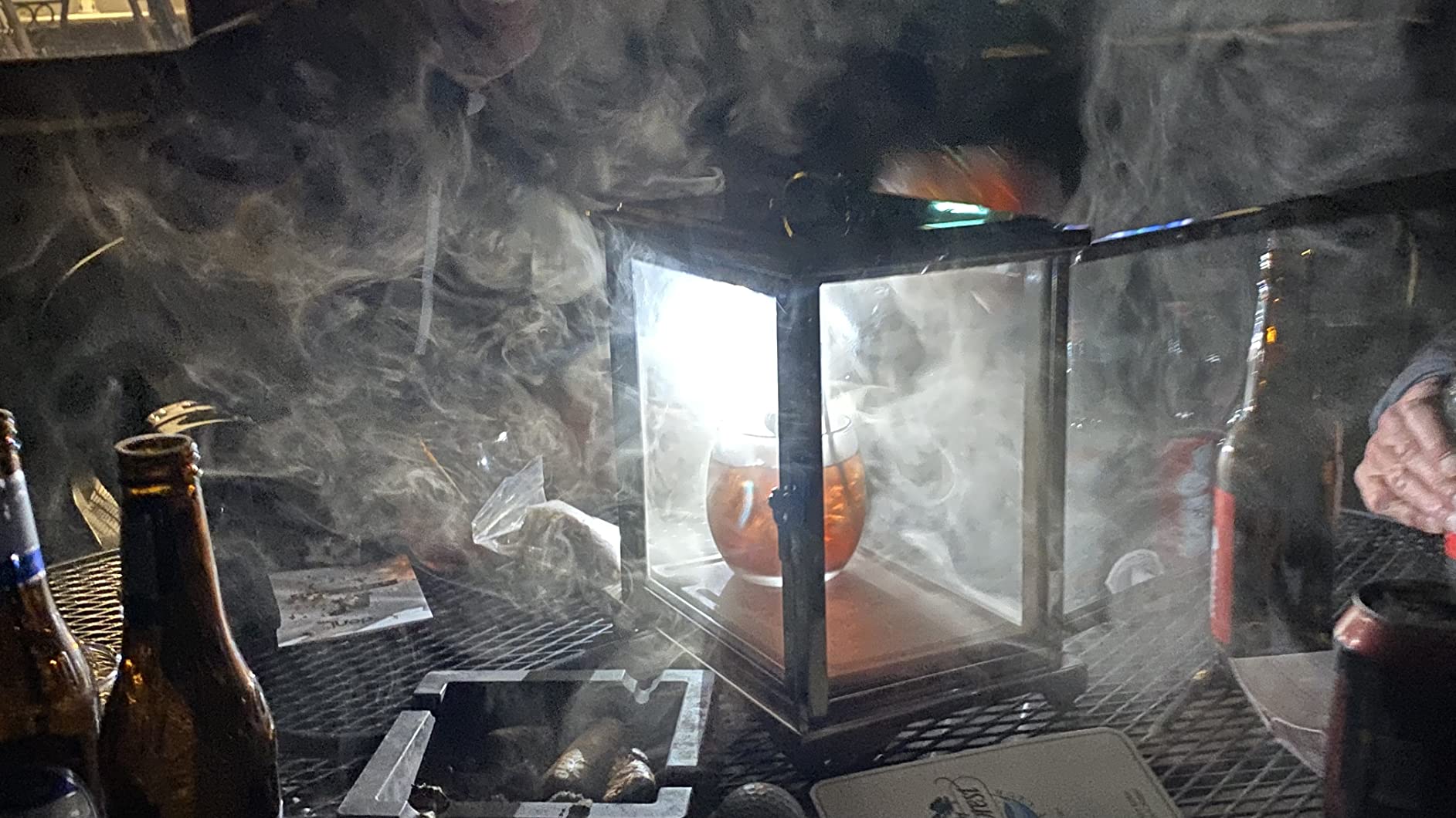 Crafthouse by Fortessa Glass Cocktail Smoking Box with Handheld Smoker customer photo 1