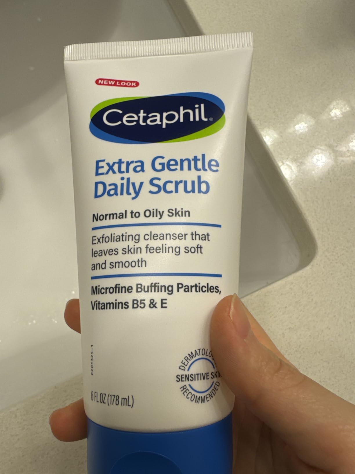 Cetaphil Exfoliating Face Wash, Gentle Daily Scrub, Sensitive Skin, 6oz customer photo 2
