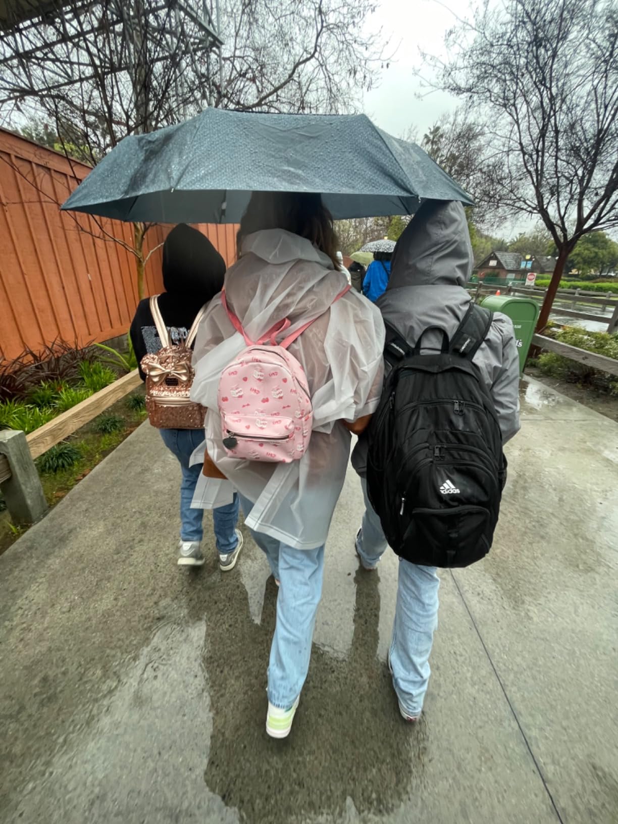 totes Adult Packable Lightweight Adjustable Rain Poncho customer photo 2