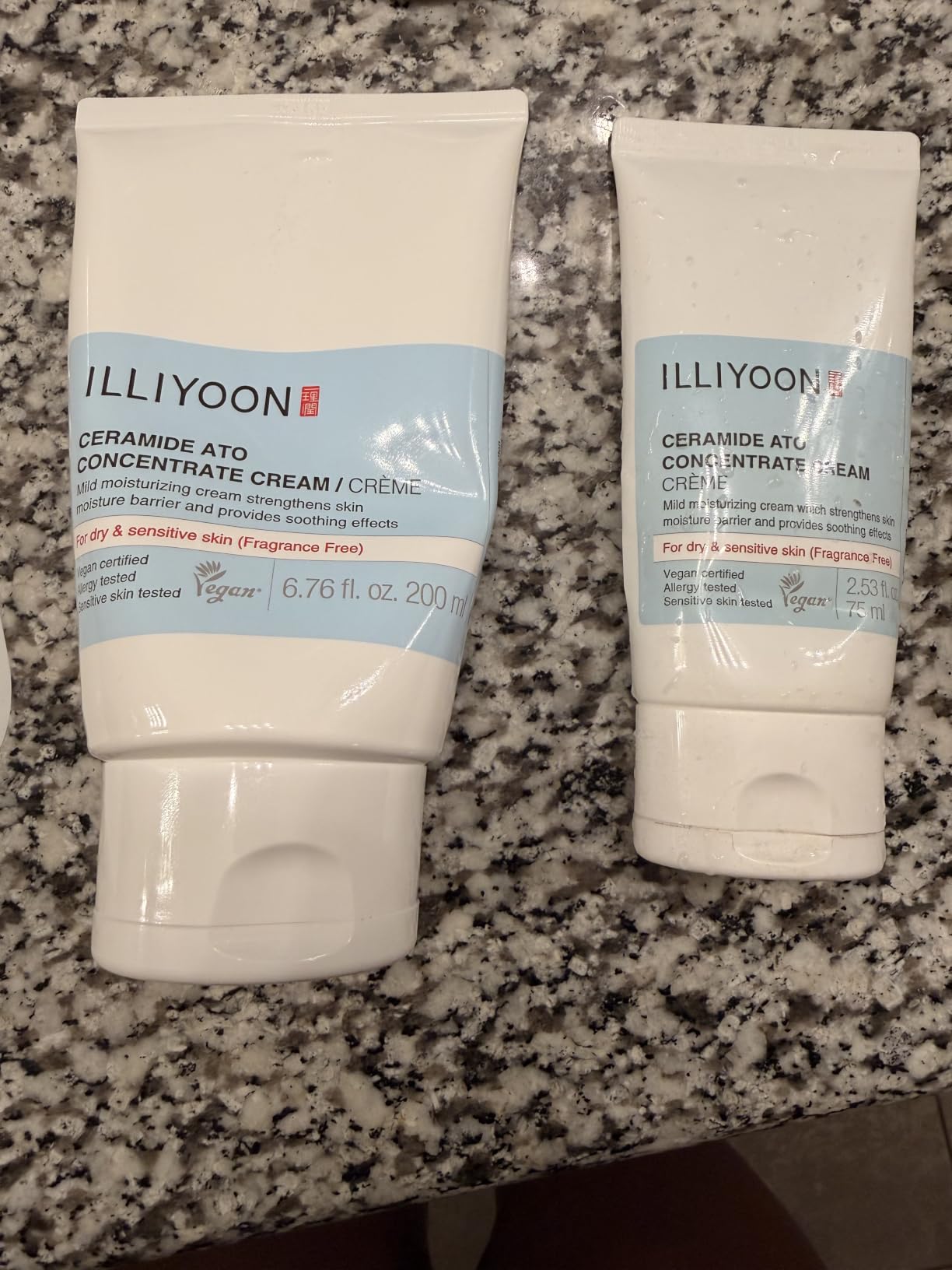Illiyoon Ceramide Ato Concentrate Cream | Moisturizer for Dry & Sensitive Skin, 100hr Lasting Hydration, For Face & Body, Gentle for Infants, Moisture Barrier Repair, Vegan Certified, 6.76 fl.oz. customer photo 1