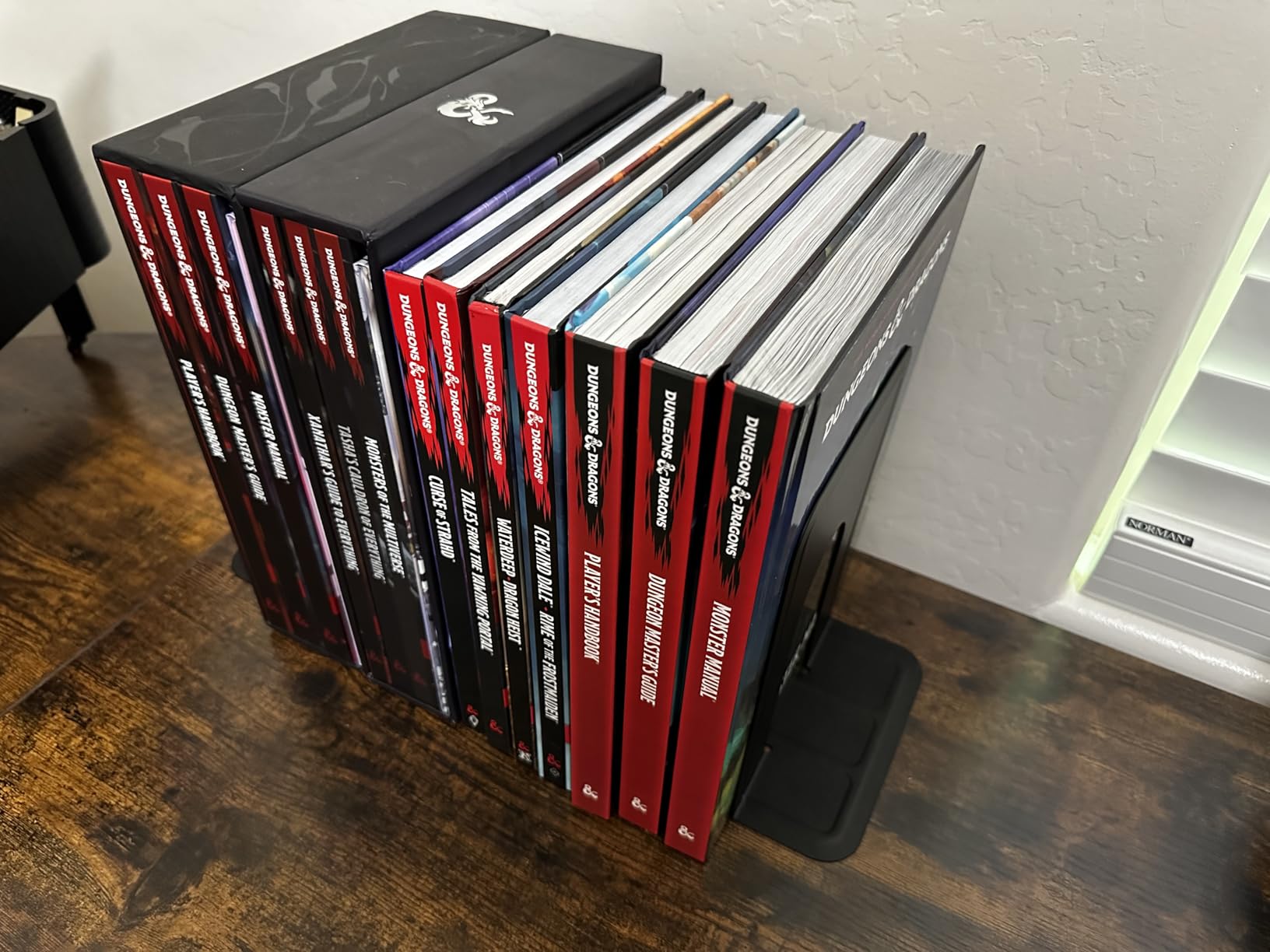 MaxGear Matte Painted Book Ends, Heavy Duty and Sturdy Bookends for Shelves customer photo 1