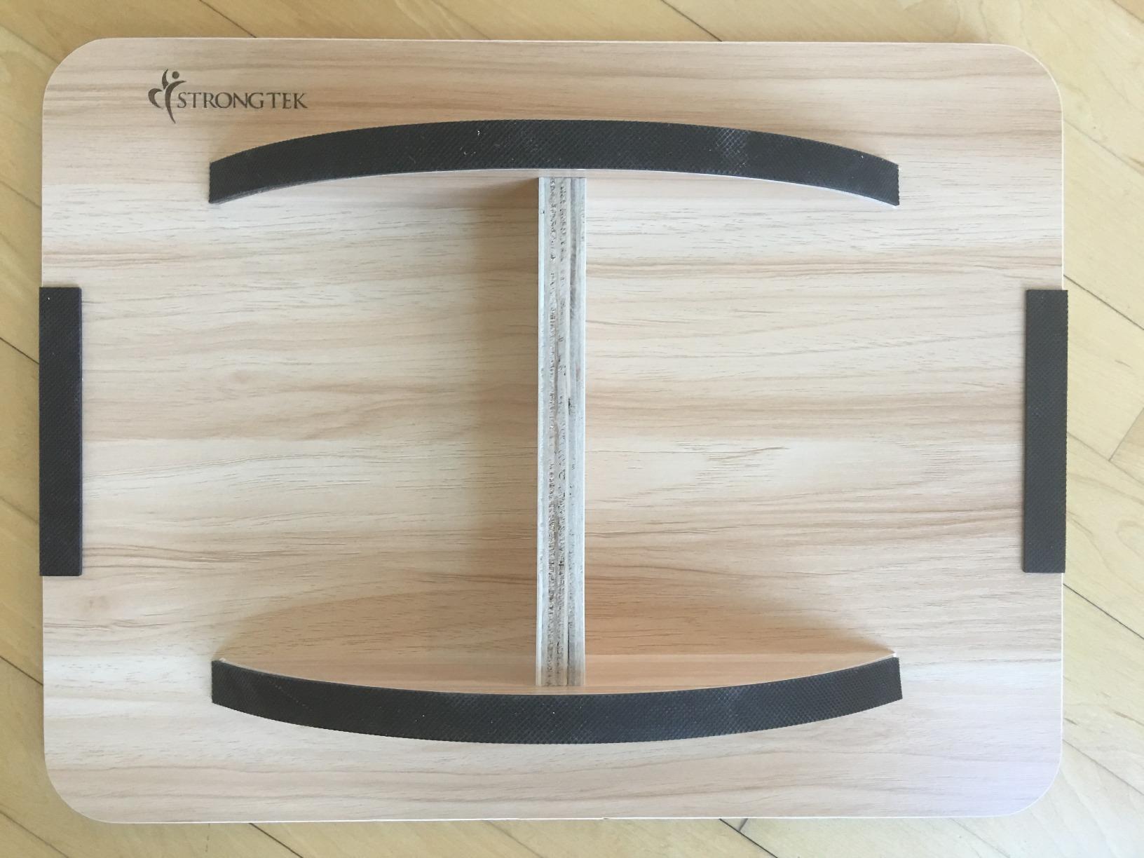 StrongTek Wooden Balance Board, Basic Rocker or Advanced 360° Wobble customer photo 1