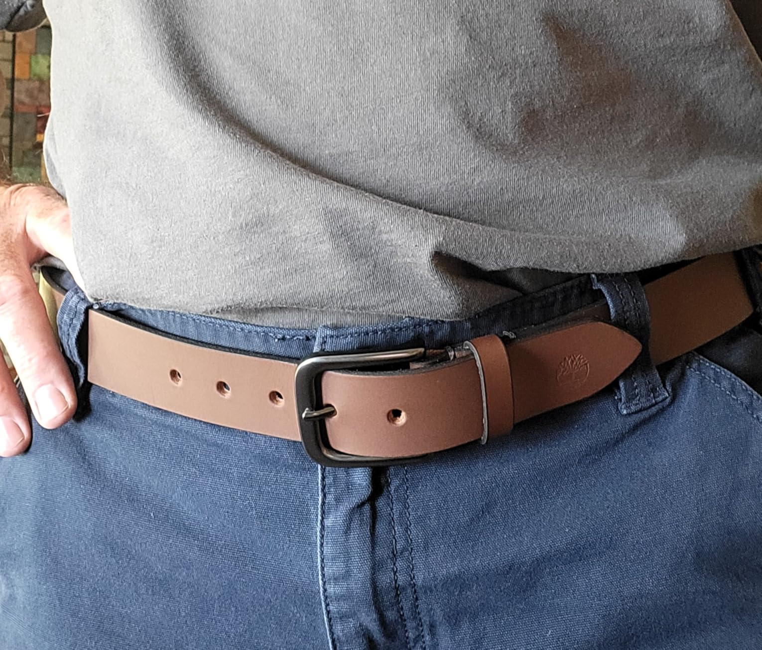 Timberland 35MM Classic Jean Belt customer photo 2