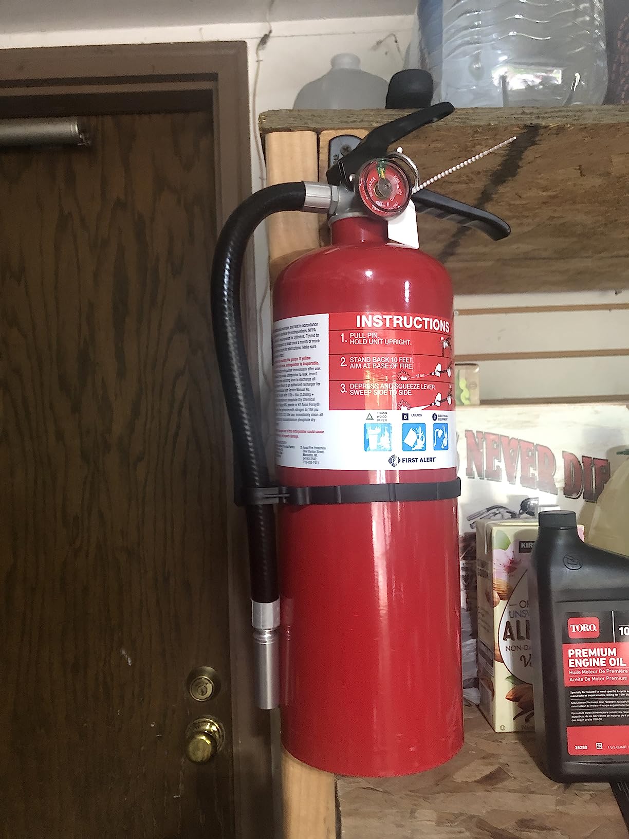 First Alert Fire Extinguisher, Heavy Duty for Home & Commercial Use customer photo 1