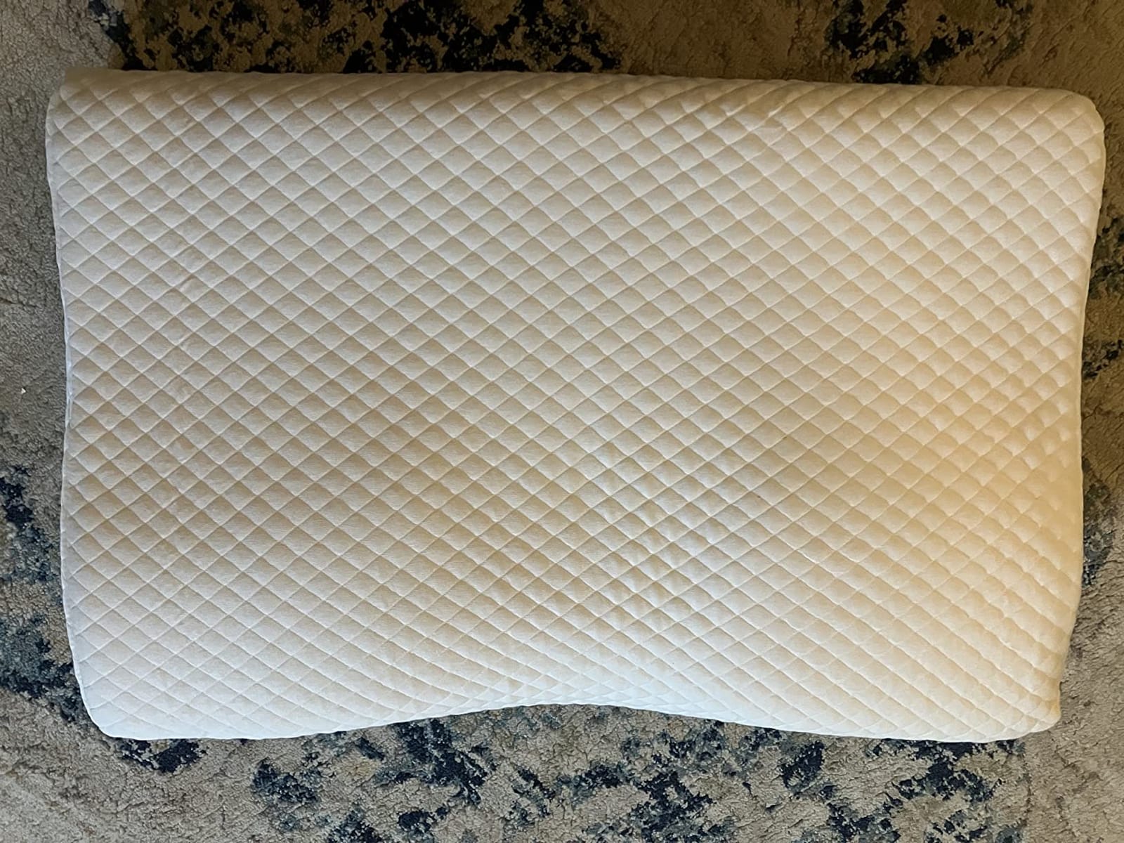 EPABO Contour Memory Foam Pillow Orthopedic Sleeping Pillows, Ergonomic Cervical Pillow for Neck Pain - for Side Sleepers, Back and Stomach Sleepers, Free Pillowcase Included (Firm & Queen) customer photo 1