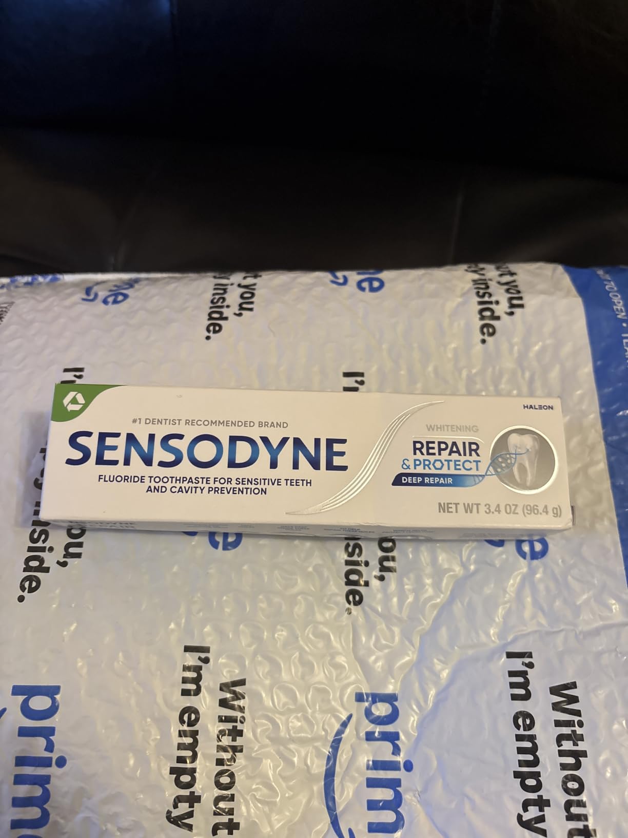 Sensodyne Repair and Protect Whitening Toothpaste, 3.4 oz (Pack of 2) customer photo 1