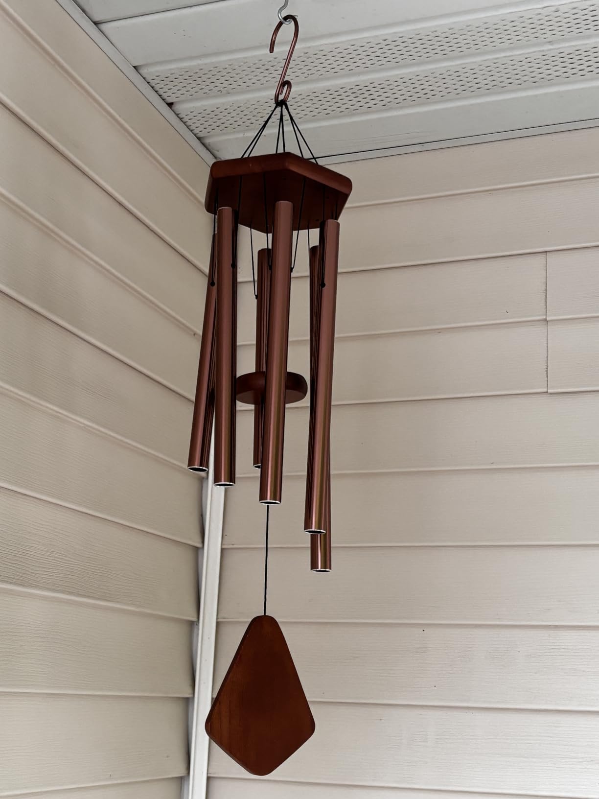 Large Wind Chimes for Outside 36 inch Black Deep Tone Garden Gift Outdoor customer photo 2