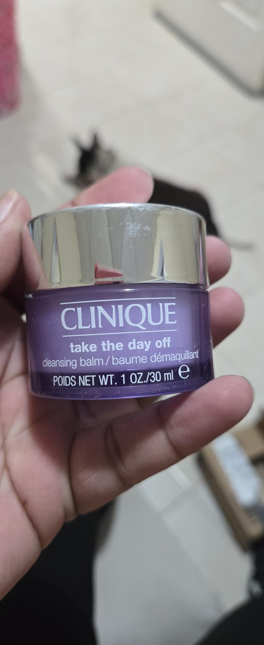 Clinique Take The Day Off Cleansing Balm Makeup Remover | Dissolves Face + Eye Makeup and Sunscreen | For All Skin Types customer photo 1