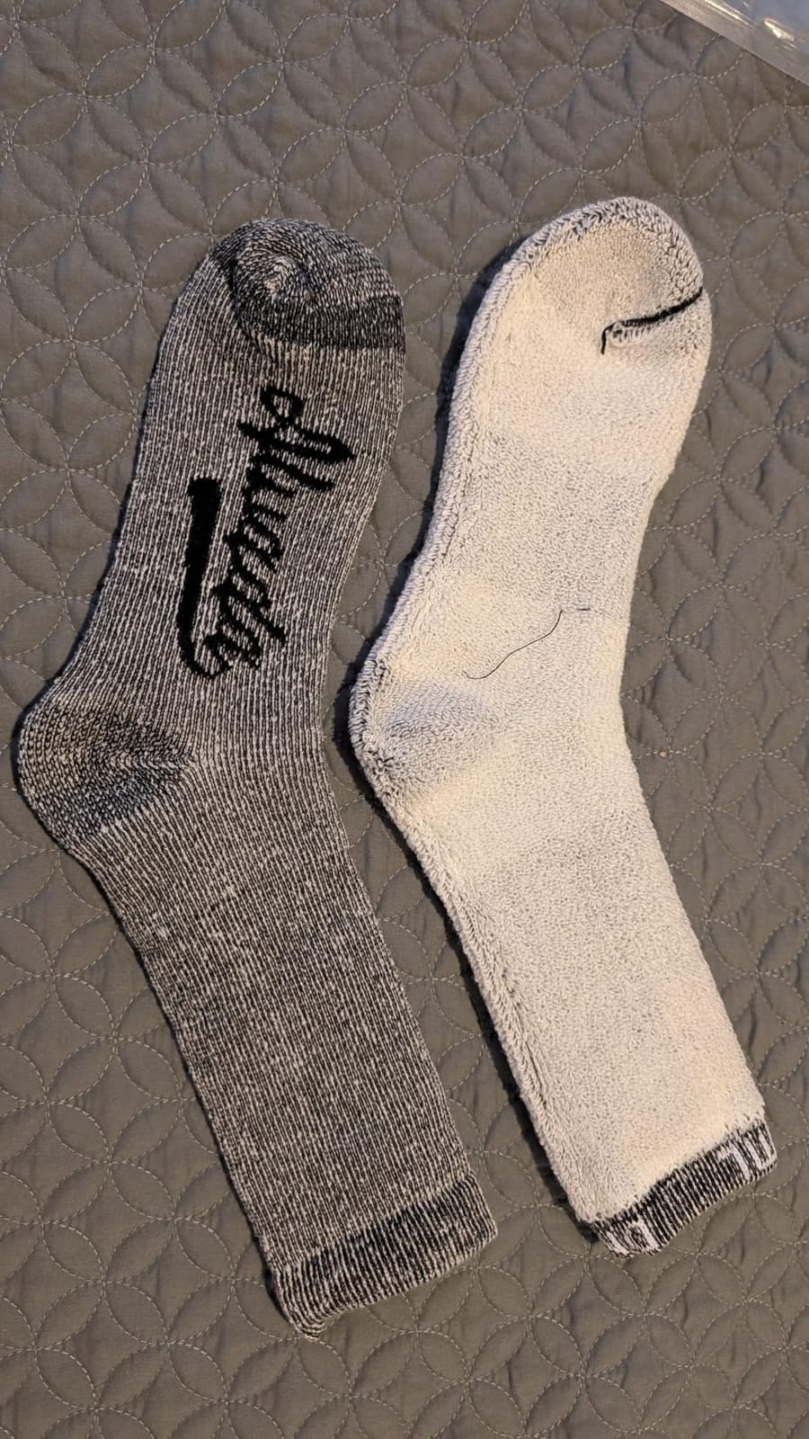 Alvada Mens Merino Wool Crew Socks Thermal and Warm Socks for Winter Work Hiking Running 3 Pairs customer photo 2